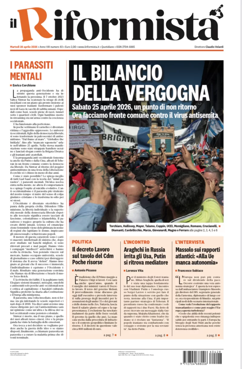 Quotidiano del 28 Aprile 2026