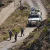 FILE -UN peacekeepers (UNIFIL) patrol along the Lebanese side of the border with Israel, seen from Israel, Thursday, July 6, 2023. (AP Photo/Ariel Schalit, File) 


Associated Press / LaPresse
Only italy and Spain