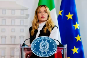 Il Presidente del Consiglio, Giorgia Meloni, incontra a Palazzo Chigi il Presidente del Kenya, William Ruto, a Roma, Italia – 20 aprile 2026 (Foto Filippo Attili/Palazzo Chigi/LaPresse)

DISTRIBUTION FREE OF CHARGE – NOT FOR SALE – Obbligatorio citare la fonte LaPresse/Palazzo Chigi/Filippo Attili