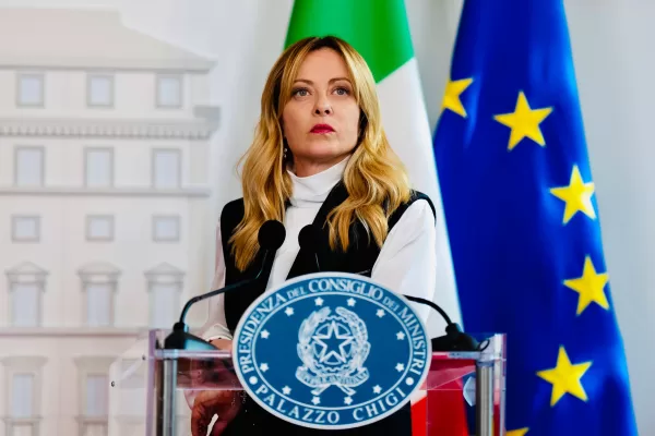 Il Presidente del Consiglio, Giorgia Meloni, incontra a Palazzo Chigi il Presidente del Kenya, William Ruto, a Roma, Italia – 20 aprile 2026 (Foto Filippo Attili/Palazzo Chigi/LaPresse)

DISTRIBUTION FREE OF CHARGE – NOT FOR SALE – Obbligatorio citare la fonte LaPresse/Palazzo Chigi/Filippo Attili