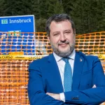 09.10.2023, Raststätte Lanz, Brenner, ITA, Salvini am Brenner, im Bild Italiens Verkehrsminister Matteo Salvini (Lega) // Italy’s Minister of Transport Matteo Salvini (Lega) at a media event on the topic of transit at the Raststätte Lanz in Brenner, Italy on 2023/10/09. EXPA Pictures © 2023, PhotoCredit: EXPA/ Johann Groder

EXPA/LaPresse

ONLY ITALY


231009


09.10.2023, Raststtte Lanz, Brenner, ITA, Salvini am Brenner, im Bild Italiens Verkehrsminister Matteo Salvini (Lega) // Italy’s Minister of Transport Matteo Salvini (Lega) at a media event on the topic of transit at the Raststtte Lanz in Brenner, Italy on 2023/10/09. EXPA Pictures  2023, PhotoCredit: EXPA/ Johann Groder

EXPA/LaPresse

ONLY ITALY


231009