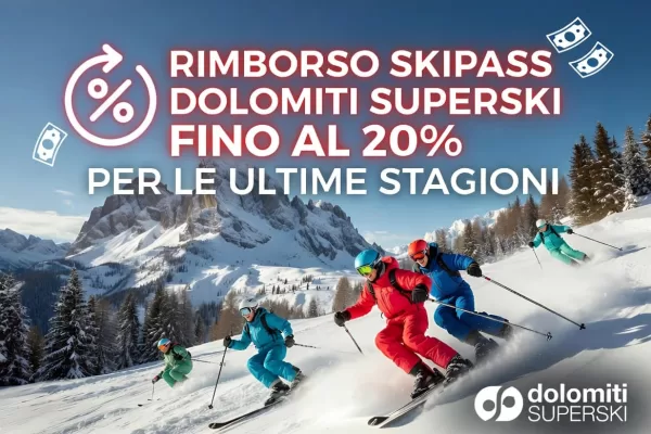 Rimborso degli skipass Dolomiti Superski, 30 milioni per gli sciatori: come (e da quando) ottenere il beneficio