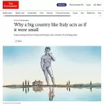 Il complesso di Calimero dell’Italia: una grande nazione che si comporta da piccola economia