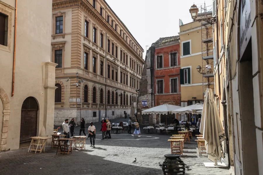PORTICO D’OTTAVIA GHETTO DI ROMA