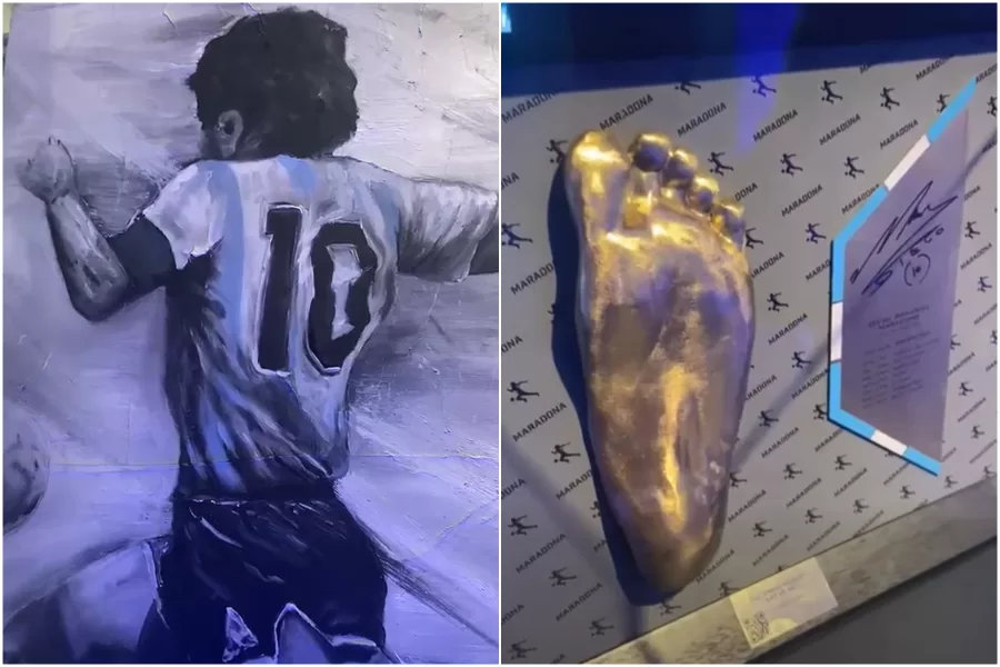 Dios Museum riapre a Napoli, il mito di Maradona torna protagonista: in via Toledo “L’Alba di Diego” dell’artista Sepe
