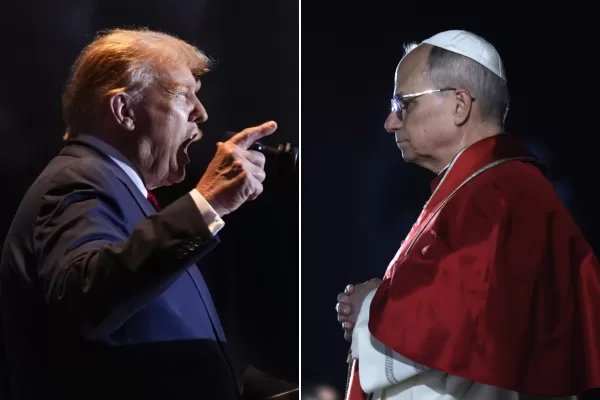 Trump attacca Leone XIV: “Senza di me non sarebbe Papa, è pessimo in politica estera”. La replica: “Parlerò sempre contro guerra”. Meloni: “Parole inaccettabili” Trump attacca Leone XIV: “Senza di me non sarebbe Papa, è pessimo in politica estera”. La replica: “Parlerò sempre contro guerra”. Meloni: “Parole inaccettabili”
