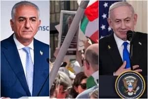 La svista del Corriere della Sera: confonde il volto di Netanyahu con Reza Pahlavi…