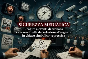 Sicurezza mediatica: reagire a eventi di cronaca ricorrendo alla decretazione d’urgenza in chiave simbolico-repressiva