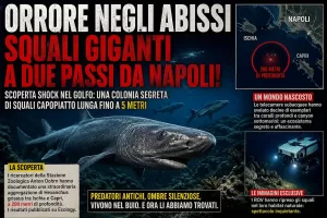 Colonia di squali nel Golfo di Napoli: il mistero tra Ischia e Capri