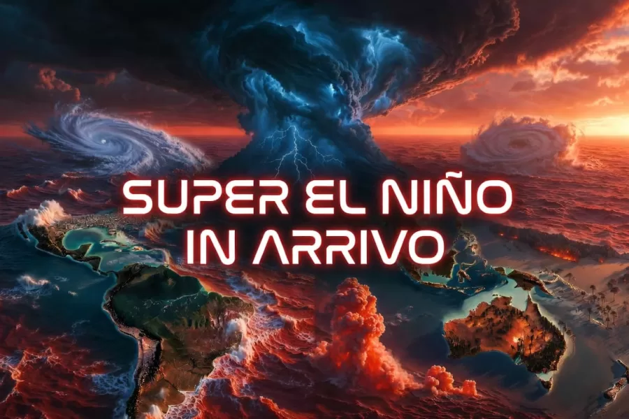 Meteo, in arrivo il Super El Nino: previste forti ondate di calore ed eventi estremi