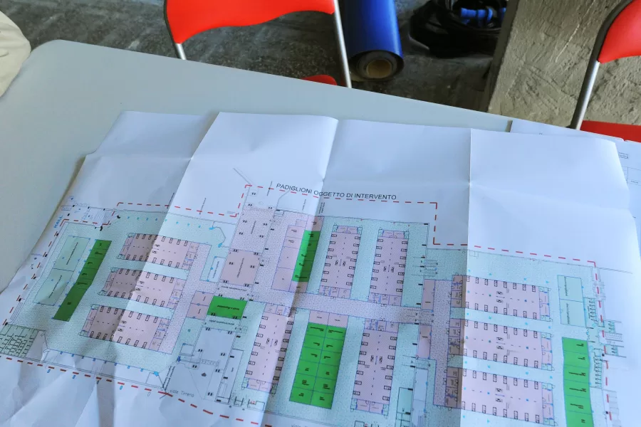 AGGIUDICATO  APPALTO  COSTRUZIONE HOSPITAL COVID PIANTINA PADIGLIONI  OGGETTO DI INTEVENTO