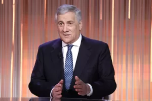 Il Ministro degli Esteri Antonio Tajani ospite della Trasmissione Cinque Minuti —Roma—Italia —Martedì 17 Marzo 2026 – Politica – (foto di Cecilia Fabiano/ LaPresse) ,

The Foreign Minister Antonio Tajani  guest at Five Minutes trasmission— Italy , March 17 , Tuesday  2026 – Politics  – (photo by Cecilia Fabiano/LaPresse)