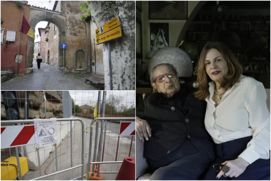 Tinto Brass bloccato in casa da quattro mesi: una frana tiene isolato il 93enne a Isola Farnese