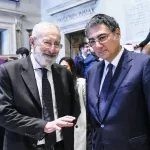 RICCARDO DI SEGNI RABBINO CAPO COMUNITA’ EBRAICA DI ROMA, VICTOR FADLUN PRESIDENTE COMUNITA’ EBRAICA ROMA