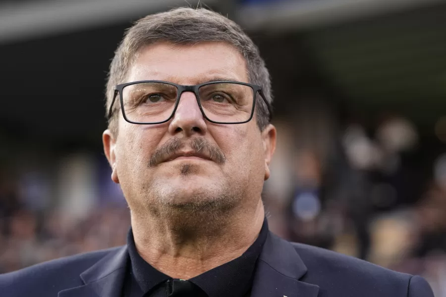 ItalyÕs head coach Silvio Baldini during the qualifying round for the 2027 UEFA European Under-21 Championship between Italy and Armenia (Group E – Day 5) at the ÒGiovanni ZiniÓ Stadium in Cremona, Italy – October 14, 2025. Sport – Soccer (Photo by Fabio Ferrari/LaPresse)