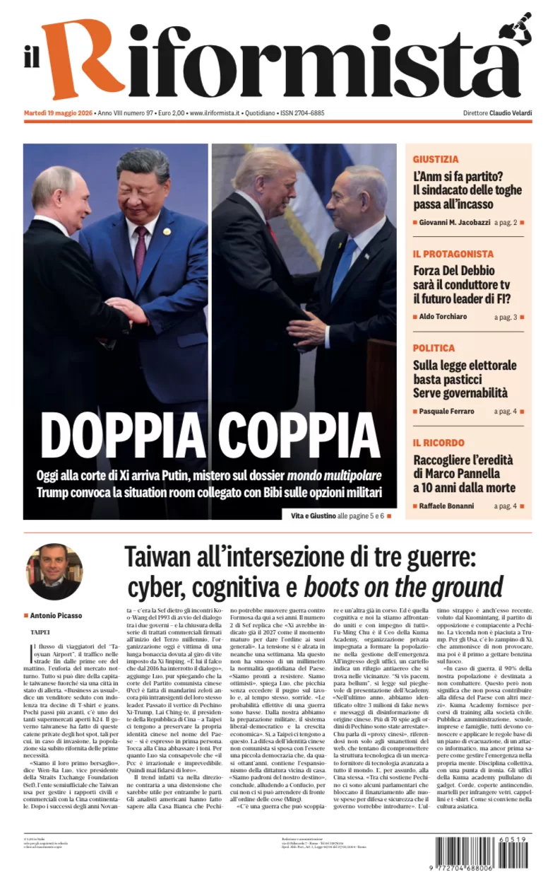 Quotidiano del 19 Maggio 2026