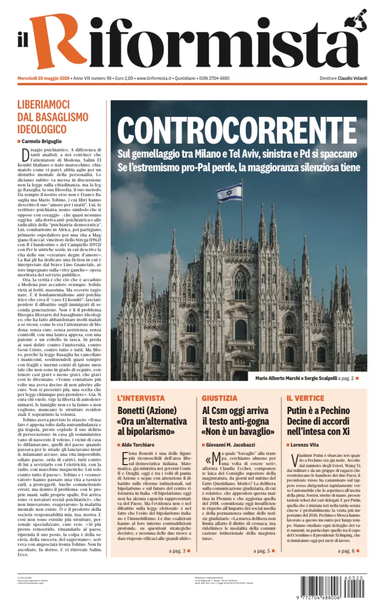 Quotidiano del 20 Maggio 2026