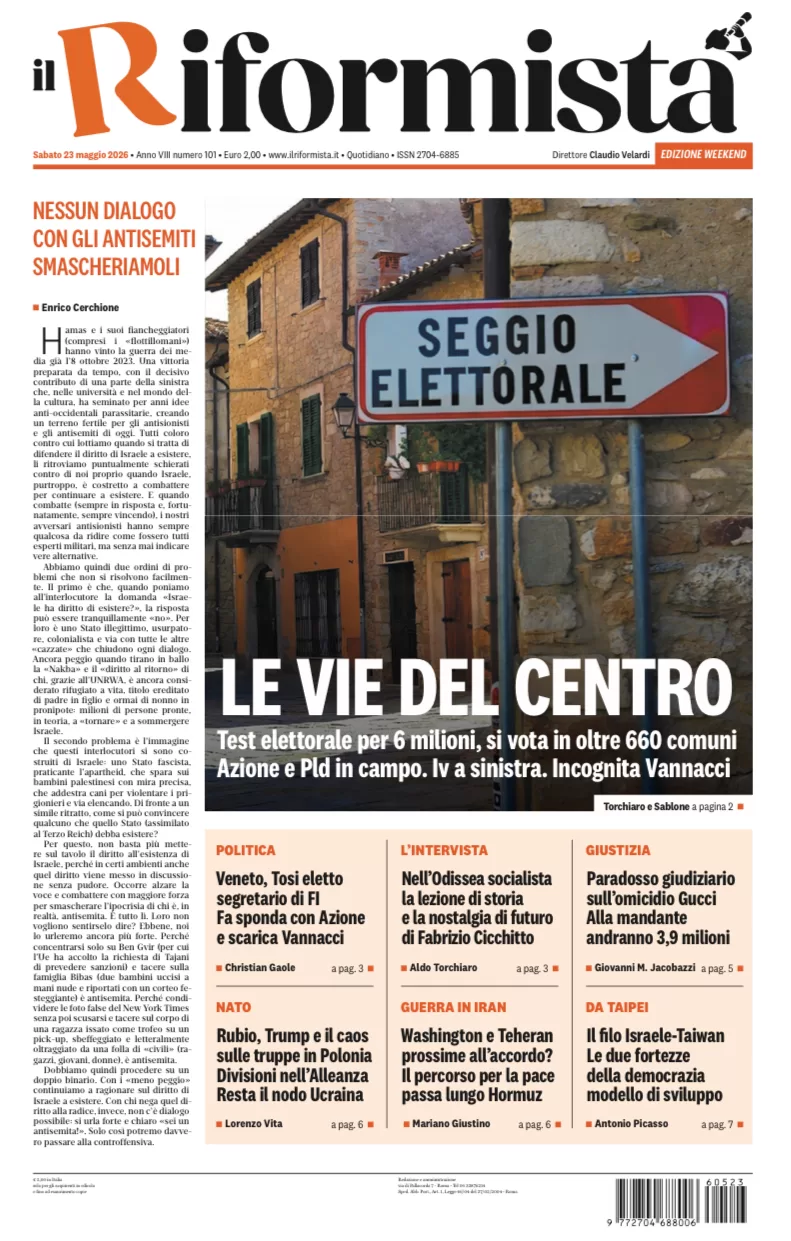 Quotidiano del 23 Maggio 2026