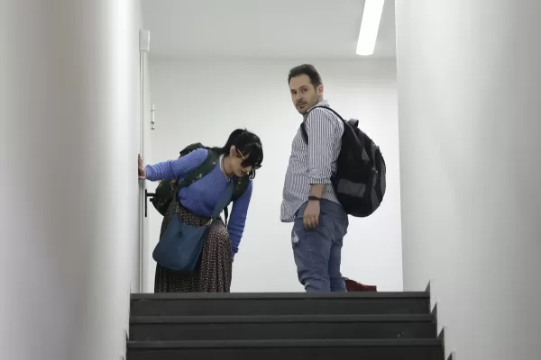 Caso Garlasco, Andrea Sempio a Roma presso il laboratorio Genomica per il colloquio con la psichiatra — Roma— Italia   — Martedì 12 Maggio 2026  — (foto di Cecilia Fabiano/ LaPresse) 

Garlasco enquire , Andrea Sempio in Rome for a psychiatric consulting —Rome— Italy  — May 12 Tuesday  2026 – News – (photo by Cecilia Fabiano/LaPresse