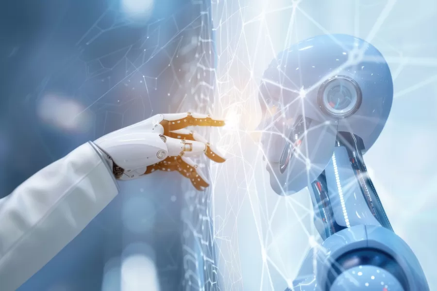 human versus ia concept