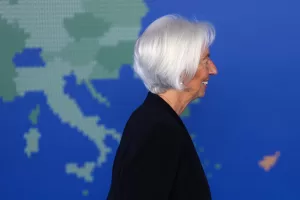 European Central Bank President Christine Lagarde arrives at the conference center for the Eurogroup finance ministers meeting in capital Nicosia, Cyprus, Friday, May 22, 2026. (AP Photo/Petros Karadjias)
Associate Press/ LaPresse
Only Italy and Spain European Central Bank President Christine Lagarde arrives at the conference center for the Eurogroup finance ministers meeting in capital Nicosia, Cyprus, Friday, May 22, 2026. (AP Photo/Petros Karadjias)
Associate Press/ LaPresse
Only Italy and Spain
