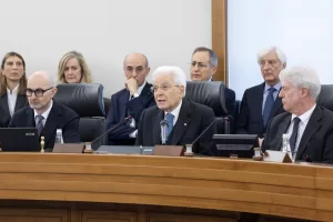 FABIO PINELLI VICEPRESIDENTE CSM IL PRESIDENTE DELLA REPUBBLICA SERGIO MATTARELLA ROBERTO MUCCI, SEGRETARIO GENERALE CSM FABIO PINELLI VICEPRESIDENTE CSM IL PRESIDENTE DELLA REPUBBLICA SERGIO MATTARELLA ROBERTO MUCCI, SEGRETARIO GENERALE CSM