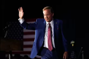 Texas Attorney General Ken Paxton, a Republican candidate for the U.S. Senate, waves as he takes the stage to speak during a primary runoff election night event after winning the Republican party’s nomination Tuesday, May 26, 2026, in Plano, Texas. (AP Photo/Tony Gutierrez) Texas Attorney General Ken Paxton, a Republican candidate for the U.S. Senate, waves as he takes the stage to speak during a primary runoff election night event after winning the Republican party’s nomination Tuesday, May 26, 2026, in Plano, Texas. (AP Photo/Tony Gutierrez)