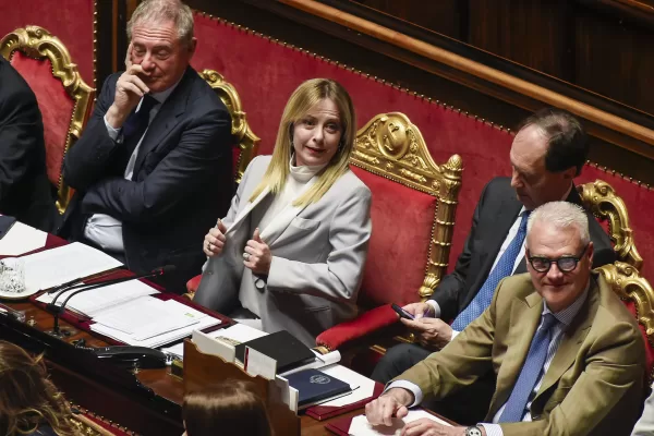 LA PRESIDENTE DEL CONSIGLIO GIORGIA MELONI