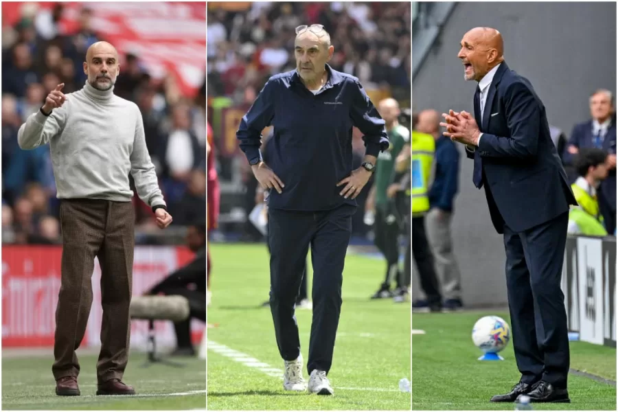 Conte, Allegri, Spalletti, Sarri e Guardiola: finito il campionato al via il valzer delle panchine in Serie A