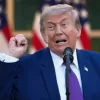 President Donald Trump speaks at a dinner for members of his administration and law enforcement organization leaders, during National Police Week, in the White House Rose Garden, Monday, May 11, 2026, in Washington. (AP Photo/Julia Demaree Nikhinson)
Associate Press/ LaPresse
Only Italy and Spain President Donald Trump speaks at a dinner for members of his administration and law enforcement organization leaders, during National Police Week, in the White House Rose Garden, Monday, May 11, 2026, in Washington. (AP Photo/Julia Demaree Nikhinson)
Associate Press/ LaPresse
Only Italy and Spain