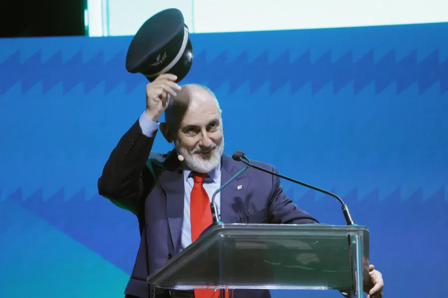 Ferrovie dello Stato presentazione dello Strategic Plan Next Level , LÕAD Stefano Donnarumma  Ñ RomaÑItalia ÑGioved 11 Dicembre 2025 – Politica – (foto di Cecilia Fabiano/ LaPresse) 
 National Railways Strategic Plan Next Level , FS Ceo Stefano Donnarumma Ñ RomeÑItaly ÑThursday  December 11, 2025 – Politics  – (photo by Cecilia Fabiano/LaPresse)