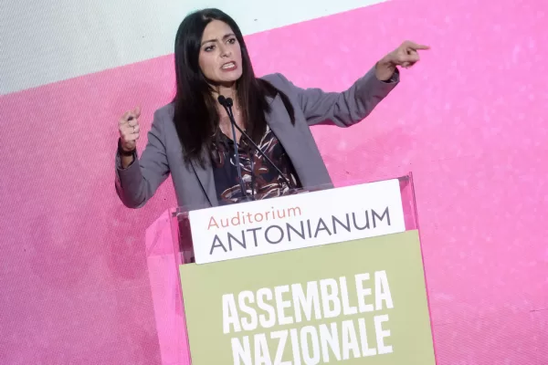 Pina Picierno PD MEP in occasione dellAssemblea Nazionale del Partito Democratico. Roma Domenica 14 Dicembre 2025 (foto Mauro Scrobogna / LaPresse)
Pina Picierno PD MEP at the National Assembly of the Democratic Party. Rome, Sunday December 14 2025. (Photo by Mauro Scrobogna / LaPresse) Pina Picierno PD MEP in occasione dellAssemblea Nazionale del Partito Democratico. Roma Domenica 14 Dicembre 2025 (foto Mauro Scrobogna / LaPresse)
Pina Picierno PD MEP at the National Assembly of the Democratic Party. Rome, Sunday December 14 2025. (Photo by Mauro Scrobogna / LaPresse)