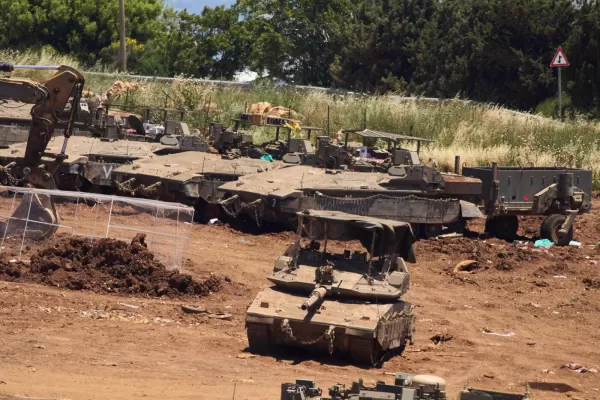 Israeli troops gather on the border with Lebanon in northern Israel, Thursday June 4, 2026. (AP Photo/Ariel Schalit)





Associate Press/ LaPresse
Only Italy and Spain