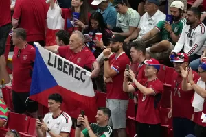 Czechia fans cheer before the World Cup Group A soccer match between South Korea and Czechia in Zapopan, near Guadalajara, Mexico, Thursday, June 11, 2026. (AP Photo/Moises Castillo)
Associated Press / LaPresse
Only italy and spain Czechia fans cheer before the World Cup Group A soccer match between South Korea and Czechia in Zapopan, near Guadalajara, Mexico, Thursday, June 11, 2026. (AP Photo/Moises Castillo)
Associated Press / LaPresse
Only italy and spain