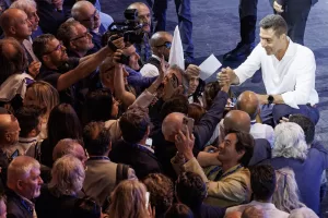 Roberto Vannacci durante la chiusura dell Assemblea costituente di Futuro nazionale allAuditorium della Conciliazione, Roma, Domenica 14 Giugno 2026 (Foto Roberto Monaldo / LaPresse)

Roberto Vannacci during the Constituent Assembly of Futuro nazionale party at the Auditorium della Conciliazione, Rome, Sunday, June 14, 2026 (Photo by Roberto Monaldo / LaPresse)