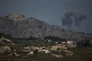 Smoke rises to the sky in an area near Beaufort Castle following an Israeli military strike in southern Lebanon as seen from northern Israel, Friday, June 19, 2026. (AP Photo/Leo Correa)
Associate Press/ LaPresse
Only Italy and Spain Smoke rises to the sky in an area near Beaufort Castle following an Israeli military strike in southern Lebanon as seen from northern Israel, Friday, June 19, 2026. (AP Photo/Leo Correa)
Associate Press/ LaPresse
Only Italy and Spain
