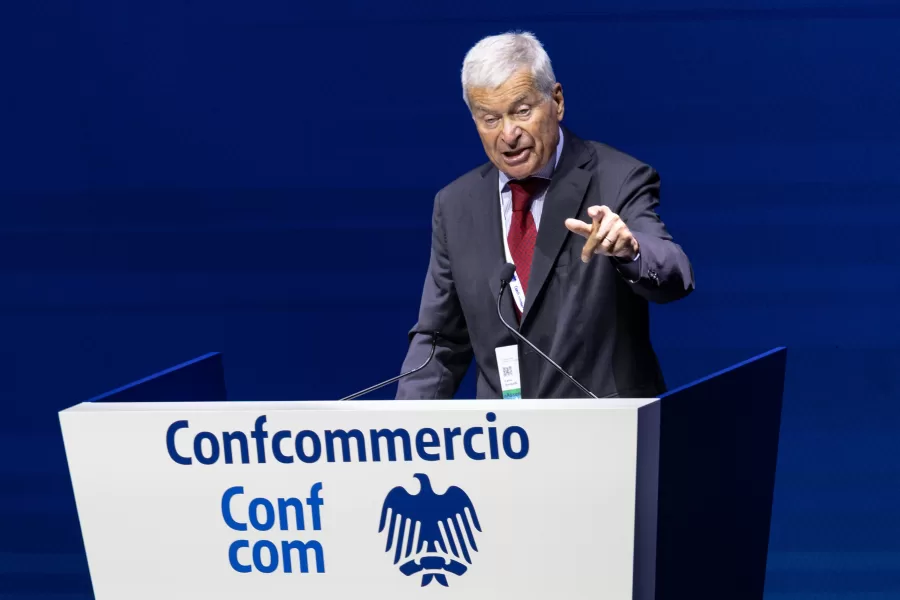 Il presidente Confcommercio  Carlo Sangalli in occasione dell’Assemblea Nazionale Confcommercio. Roma Mercoledì 10 Giugno 2026  (photo by Mauro Scrobogna / LaPresse)

Confcommercio presidente Carlo Sangalli  at the Confcommercio National Assembly. Rome, Wednesday June 10 2026  (photo by Mauro Scrobogna / LaPresse)