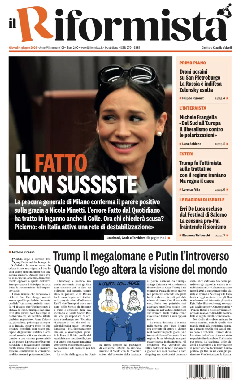 Quotidiano del 4 Giugno 2026