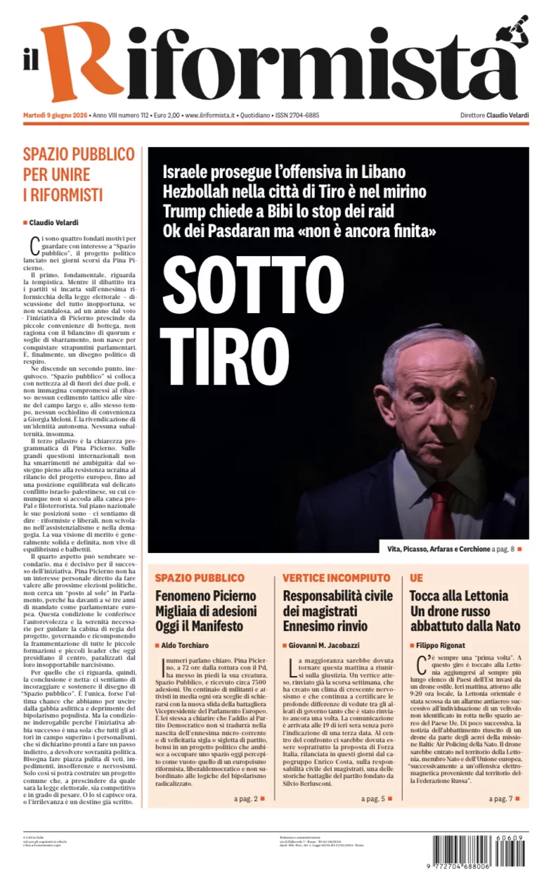 Quotidiano del 9 Giugno 2026