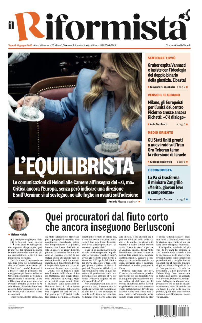 Quotidiano del 12 Giugno 2026