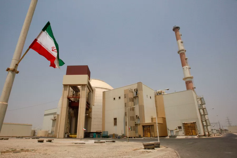 FILE – An Iranian flag flutters in front of the reactor building of the Bushehr nuclear power plant, just outside the southern city of Bushehr, Iran, Aug. 21, 2010. (AP Photo/Vahid Salemi, File) 


Associated Press / LaPresse
Onlly italy and spain