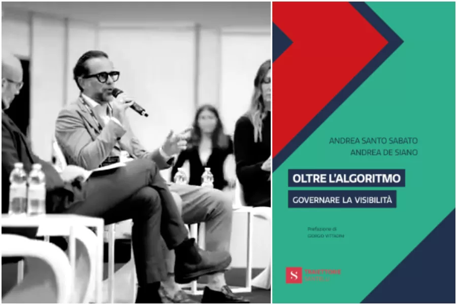 “Oltre l’algoritmo”, l’autore Andrea Santo Sabato racconta il libro scritto a quattro mani con Andrea De Siano