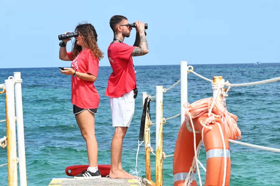 TORRE A MARE SPIAGGIA DELL’ AERONAUTICA MILITARE, BAGNINO, BAGNINI, SALVATAGGIO, BINOCOLO, SALVAGENTE LAVORO ESTIVO LAVORI