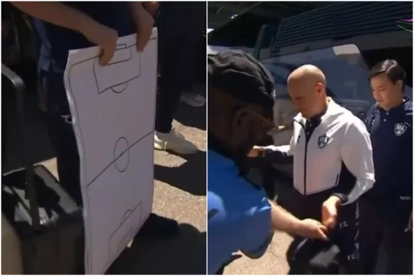 Mondiali, l’Uzbekistan di Cannavaro perquisita dalla polizia a New York: controllata anche la lavagna tattica… Mondiali, l’Uzbekistan di Cannavaro perquisita dalla polizia a New York: controllata anche la lavagna tattica…