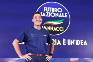 Il presidente di Futuro nazionale Roberto Vannacci durante l’evento “La mia patria è un’idea”, Roma, Giovedì 4 Giugno 2026 (Foto Roberto Monaldo / LaPresse)

President of the Futuro nazionale party Roberto Vannacci during the event “La mia patria è un’idea”, Rome, Thursday, June 4, 2026 (Photo by Roberto Monaldo / LaPresse)