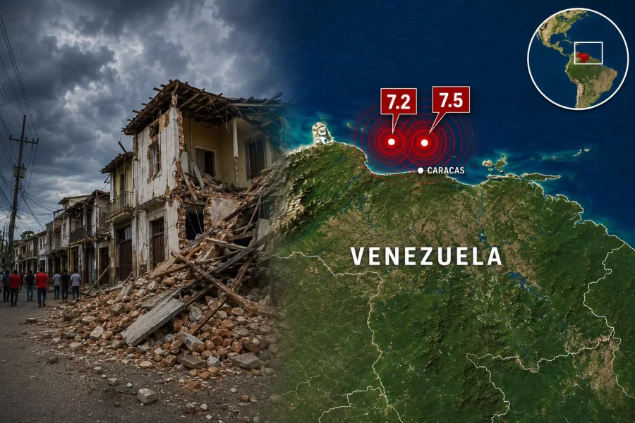 Terremoto devastante in Venezuela, due scosse in pochi minuti: morti e feriti. “La casa ci stava cadendo addosso”
