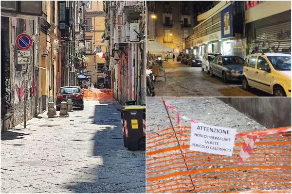 Se a Napoli piovono calcinacci, ma il problema è la movida…