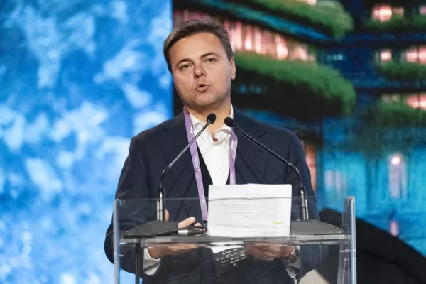 Marco Gay. Apertura evento “Open Innovation Summit 2025” realizzato da Il
Sole 24 Ore e Zest. Presso Officine Grandi Riparazioni di Torino, Italia. – Venerdì 24 ottobre 2025. Cronaca (Photo by Matteo Secci/LaPresse)

Marco Gay. Opening of the “Open Innovation Summit 2025” event organized by Il
Sole 24 Ore and Zest. At the Officine Grandi Riparazioni of Turin, Italy. – Friday, October 24, 2025. – News (Photo by Matteo Secci/LaPresse).