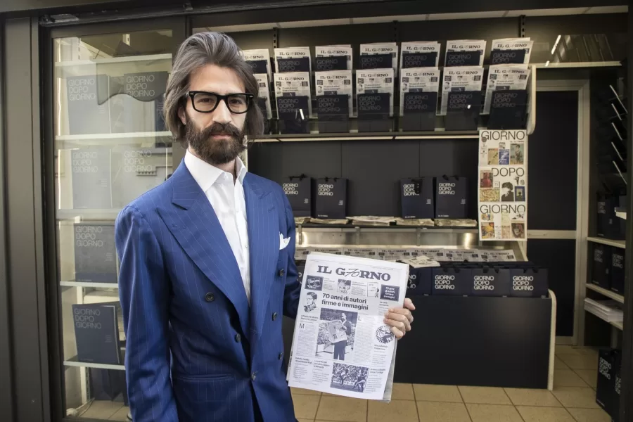 Nella foto Leonardo Maria Del Vecchio
Milano – Italia – Cronaca
Giovedì, 21 Maggio, 2026 (Foto di Marco Ottico/Lapresse)


Celebration of the 70th anniversary of the Milanese newspaper Il Giorno
Milan – Italy – News
Thursday, 21 May, 2026 (Photo by Marco Ottico/Lapresse)