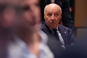 Marotta during the FIGC elective assembly at the Rome’s Italy – Monday June 22, 2026 – Sport Soccer ( Photo by Alfredo Falcone/LaPresse ) Marotta during the FIGC elective assembly at the Rome’s Italy – Monday June 22, 2026 – Sport Soccer ( Photo by Alfredo Falcone/LaPresse )